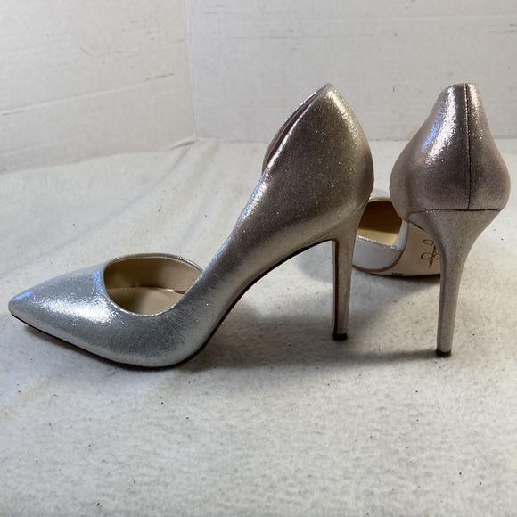 Jessica Simpson Women’s Prizma 6 Silver Champagne Ombre Pumps - Picture 4 of 7